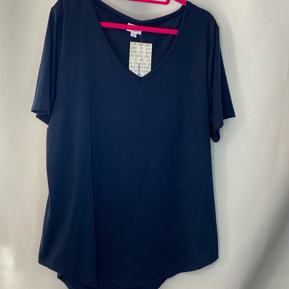 Navy Blue Christy Tunic. Large, NWT - Picture 2 of 4
